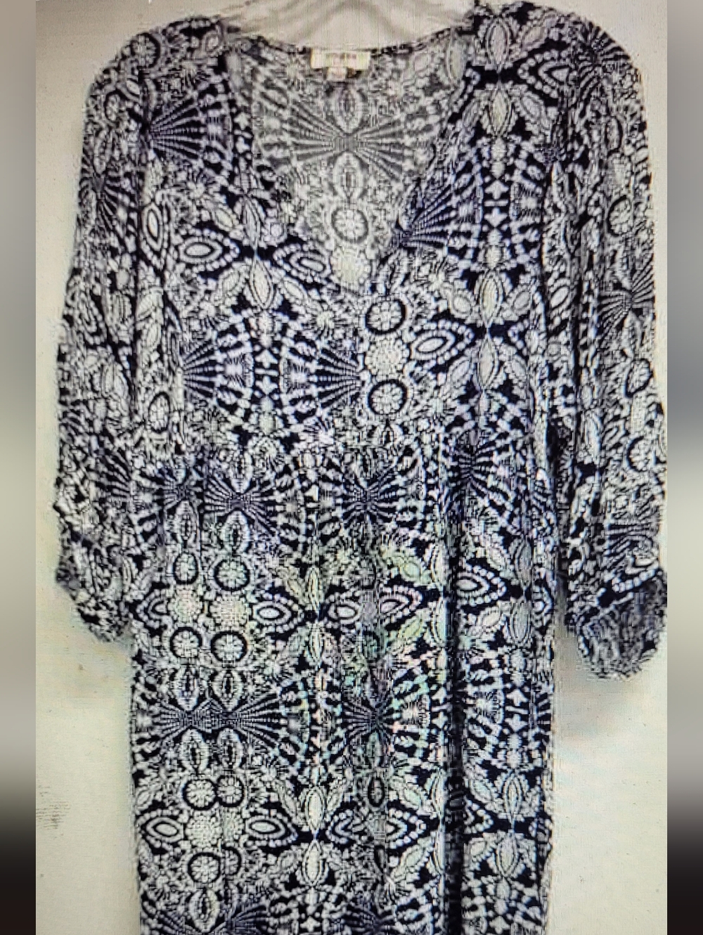 Umgee Blue & White  Dress/Top